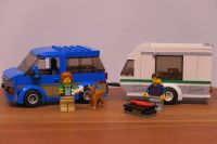 LEGO City Van & Wohnwagen Campen Grill Hund 60117 Anleitung + OVP Baden-Württemberg - Esslingen Vorschau