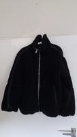 H&M Teddy Fleecejacke Schwarz Hessen - Rodenbach Vorschau