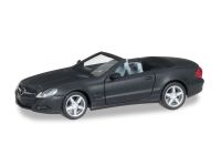 Herpa 038461 Mercedes-Benz SL-Klasse, mattschwarz mit Chromfelgen Bayern - Griesstätt Vorschau