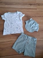 Sommerset - Shorts, T-Shirt, Mütze - Gr. 74 - C&A - mintgrün Niedersachsen - Springe Vorschau