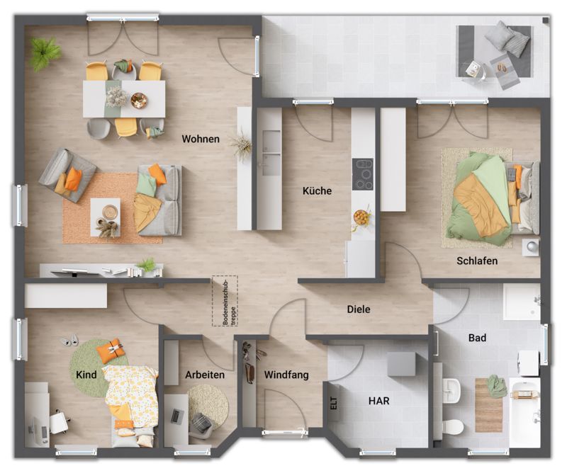 Ihr Bungalow - fertig projektiert - bereit für Ihre Planung! Bauen in Magdeburg in Magdeburg