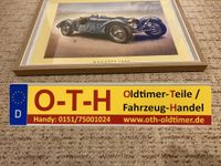 Bugatti 1934 Druck Bild m. Rahmen O-T-H Oldtimer Sachsen-Anhalt - Genthin Vorschau