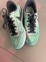 Nike Pegasus Türkis grau 40,5 gebraucht selten Rheinland-Pfalz - Gau-Bischofsheim Vorschau