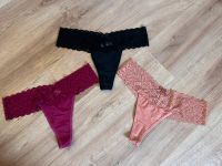 NEU String Tangas Set Gr M Schwarz / Beere / Nude München - Maxvorstadt Vorschau