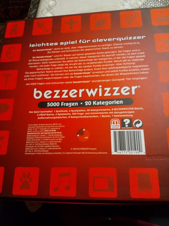 Bezzerwizzer leichtes Spiel für Cleverquizzer Gesellschaftsspiel in Bamberg