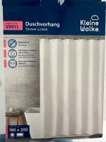 NEU Duschstange Metall und weißer neuer Duschvorhang. München - Schwabing-West Vorschau