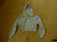 Kurz - Sweat - Jacke mit Kaputze - SHEIN - Gr. S - grau Bayern - Ottobeuren Vorschau