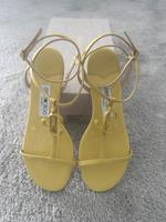 Jimmy Choo Sandalen / Flat gelb Gr. 37,5 NEU und ungetragen ‼️ Hessen - Ranstadt Vorschau