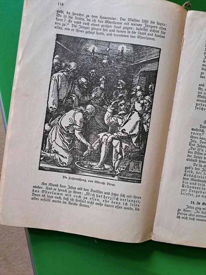 Altes Religionsbuch, Falcke-Förster, ca 1920 in Sangerhausen