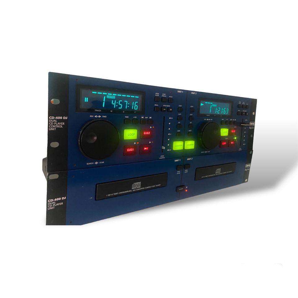 IMG STAGE LINE CD-400DJ  Dual CD-Player / Mixer in Burscheid