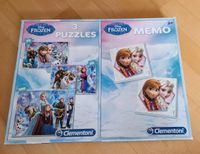 Frozen 3 Puzzles und Memory Spiel Bayern - Marktoberdorf Vorschau