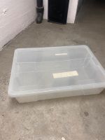 Ikea, Samla Box mit Deckel transparent 55L, 79x57x18cm Bayern - Augsburg Vorschau