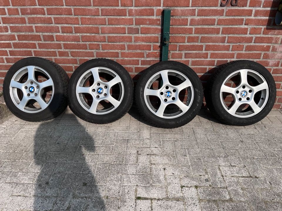 BMW Alufelgen mit Winterreifen 205/55R16 Dotz KBA 45338 in Hamminkeln