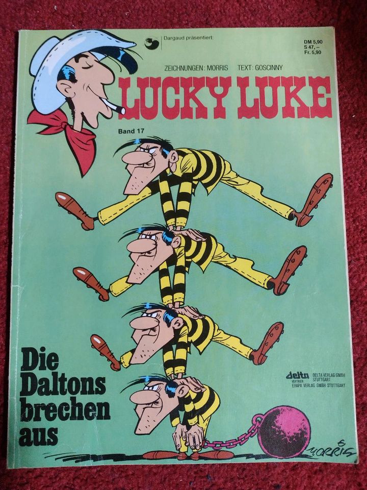 Comics Lucky Luke aus dem Jahre  1984 in Hamm