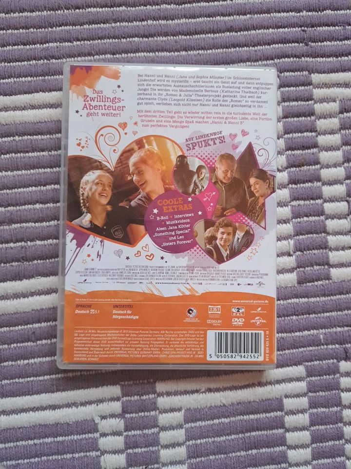 Hanni&Nanni DVD + Hanni&Nanni 3 Dvd in Clenze