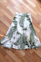 H&M zarter Sommerrock Viskose Palmen Maxirock high waist locker Brandenburg - Bernau Vorschau