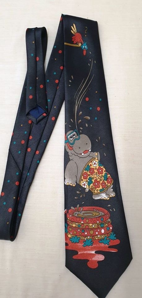 Krawatte Schlips  Binder Vintage 10 cm breit NEU Handarbeit in Menden