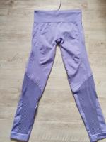 Adidas Legging mit Lochmuster flieder lila Gr.S Bayern - Ebermannstadt Vorschau