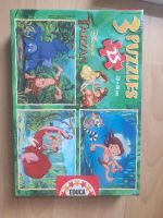 Tarzan Puzzle 3x 25 Teile Tarzan Disney Niedersachsen - Butjadingen Vorschau