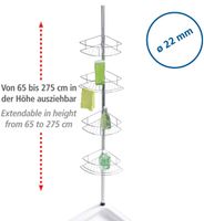 Teleskop-Eckregal für Dusche Hessen - Fürth Vorschau