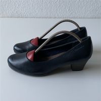 TAMARIS Touch it Leder PUMPS dunkelblau Gr. 39 wNEU Nordrhein-Westfalen - Greven Vorschau