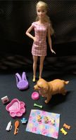 Barbie Spielset Puppe Hunde Mama schwanger Welpen Bayern - Roßtal Vorschau