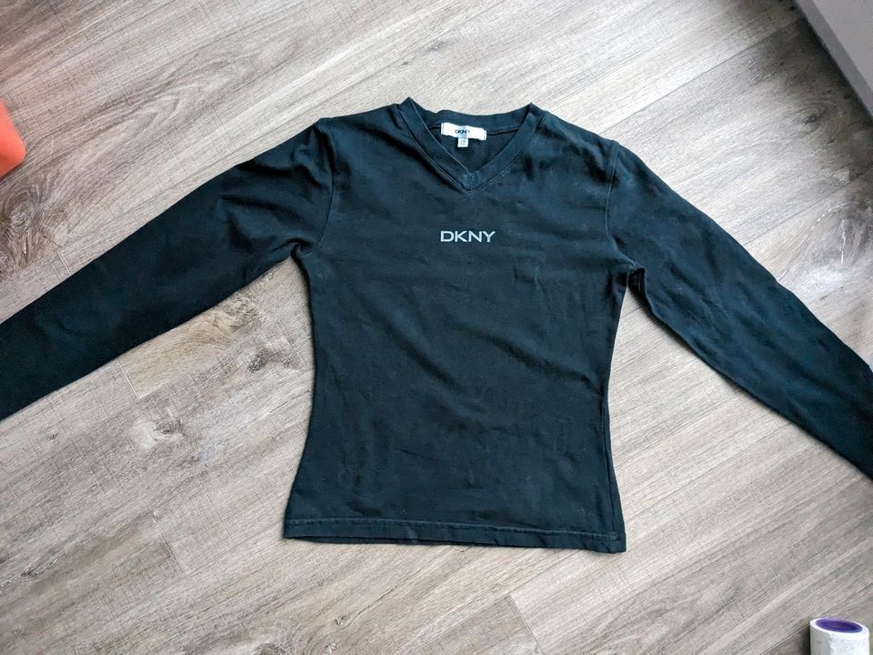 Longsleeve Baumwolle 134/140 DKNY in Werther (Westfalen)