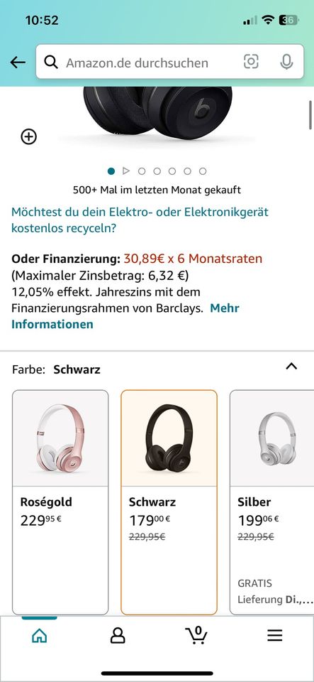 Beats Solo 3 wireless in Wanderup