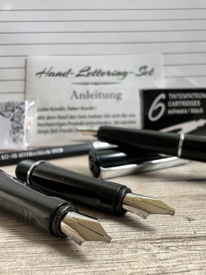 Hand-Lettering-Set in Hannover