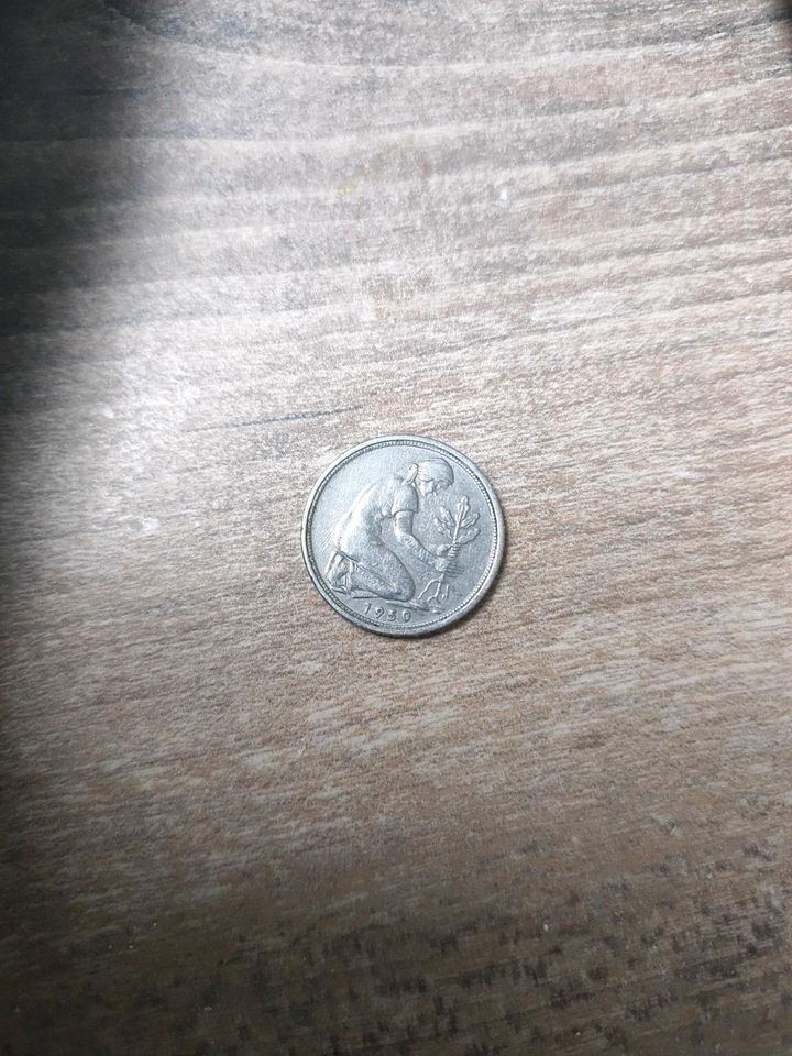 50 Pfennig 1950 in Spenge