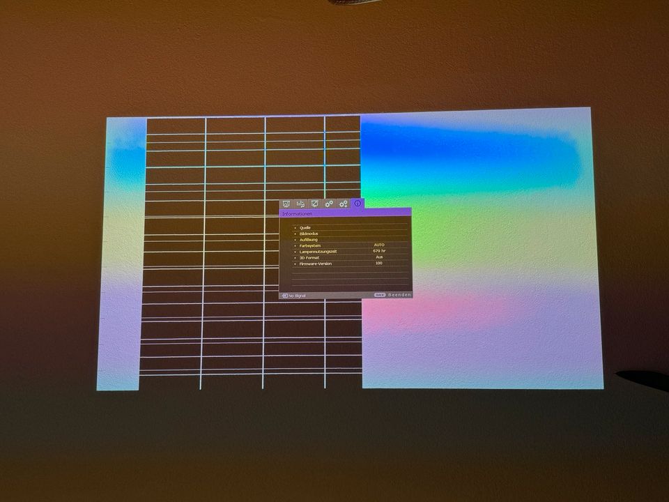 Benq Beamer inkl Halterung in Obergünzburg