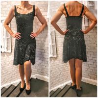 Kleid Clubkleid 38 Trägerkleid Cocktailkleid schwarz silber Niedersachsen - Wunstorf Vorschau