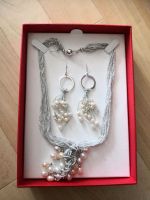 Schmuck Set Kette Ohrringe Perlen 925 Silber 1x getragen Thüringen - Bad Salzungen Vorschau