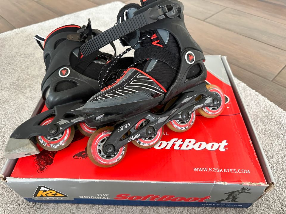 K2 Moto Jr Youth Inline Skates 32-37 in Friedrichsdorf