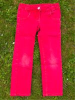 Alive: tolle rote Sommer Jeans Hose Gr. 122 Bayern - Herzogenaurach Vorschau