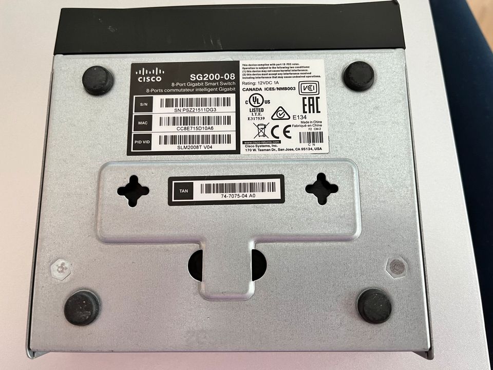 cisco SG200-08 8-Port Gigabit Smart Switch in Frankfurt am Main