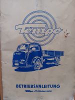 TEMPO MATADOR 1000 - BEDIENUNGSANLEITUNG Wuppertal - Barmen Vorschau