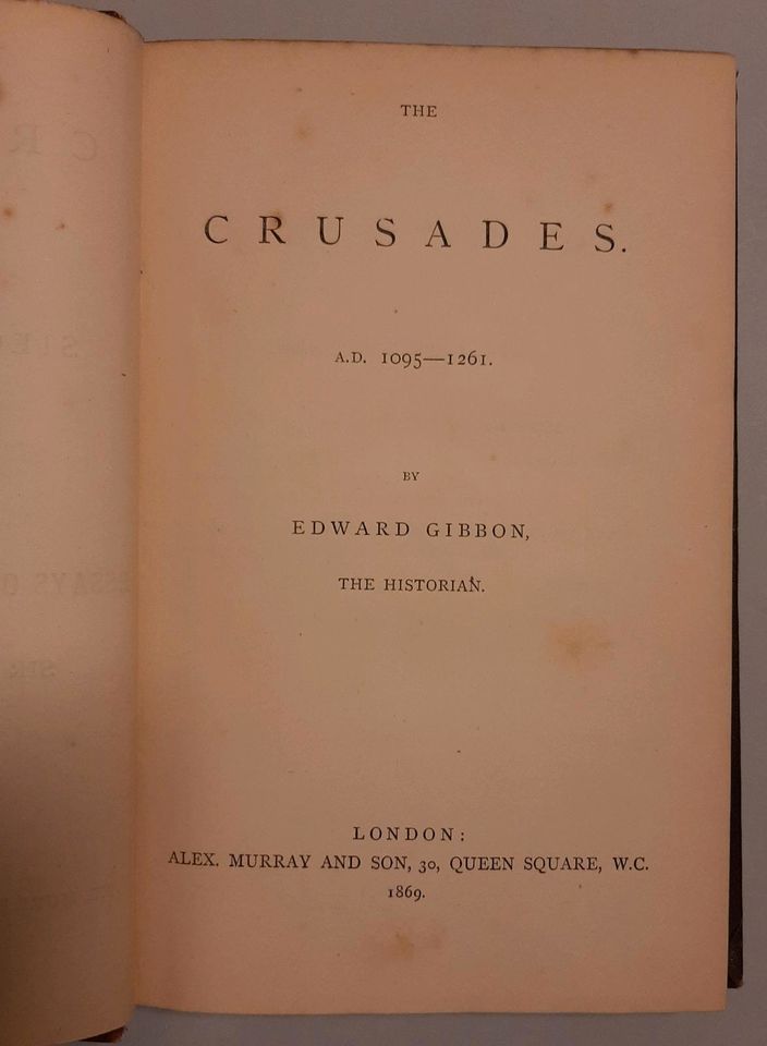 Die Kreuzzüge, Siege v. Rhodes, Essays über Ritterlichkeit - 187 in Zwickau