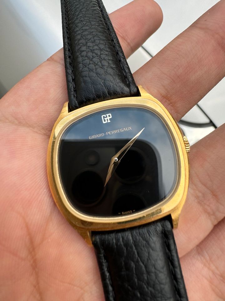 Girard Perregaux, Onyx, 33mm, Handaufzug in Essen