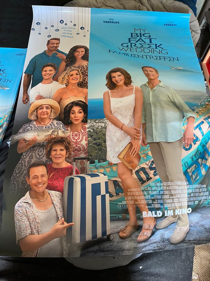 My big fat Greek Wedding Familietreffen Filmplakat groß Orginal in Heilbronn