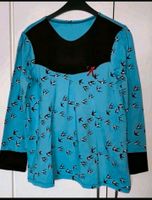 Shirt Pullover Gr. L Schwalben blau Unikat Rockabilly Damen Niedersachsen - Salzgitter Vorschau