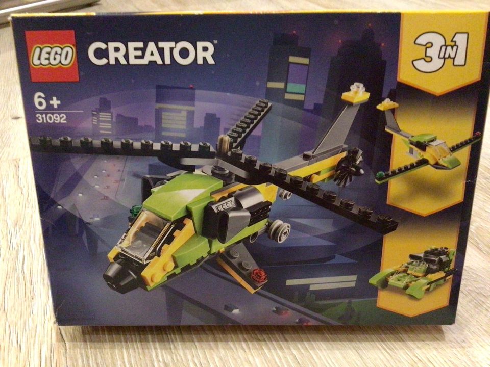 Lego Creator 31092, Hubschrauber 3in1 in Heilbad Heiligenstadt