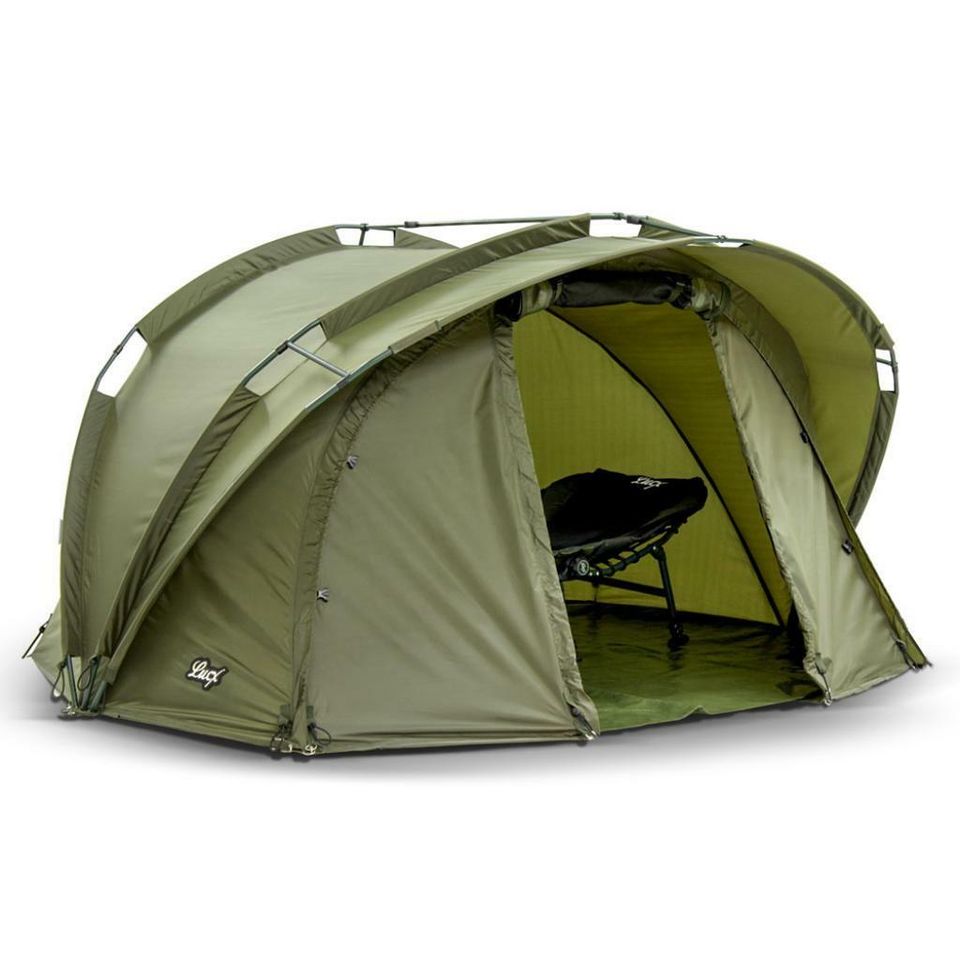 Lucx® Bengal Angelzelt inkl. Winterskin / 1 Man Bivvy + Überwurf in Braunschweig