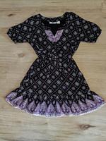 Kleid, Marke: bonprix collection, Größe: 38, schwarz, lila, weiß Baden-Württemberg - Mühlhausen Vorschau