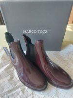 Marco Tozzi kurzschaft Gummistiefel Chelsea Boots Schuhe bordeaux Sachsen - Neundorf  Vorschau