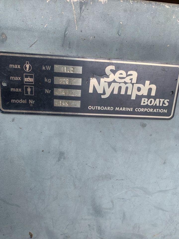 Aluboot Sea Nymph 14k,  4,1m in Meppen