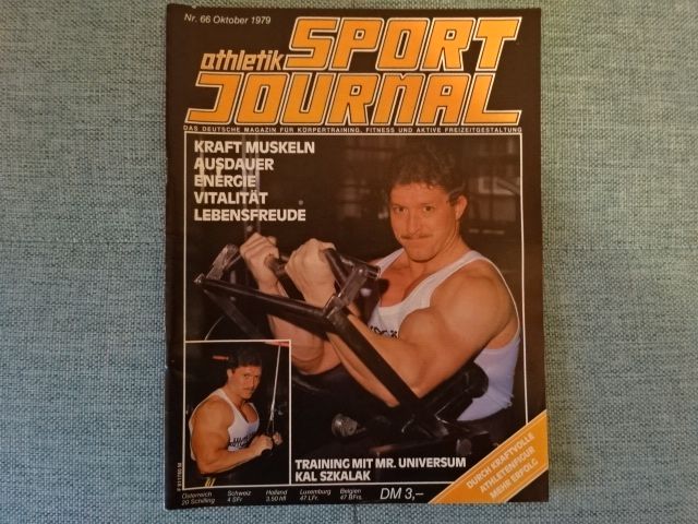 Athletik Sport Journal Bodybuilding Gym Heft Magazin Zeitschrift in Polling Kr Mühldorf a Inn