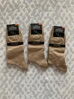3 paar Herrensocken Royal Class braun 42 43 Wolle Seide hellbraun Bayern - Germering Vorschau