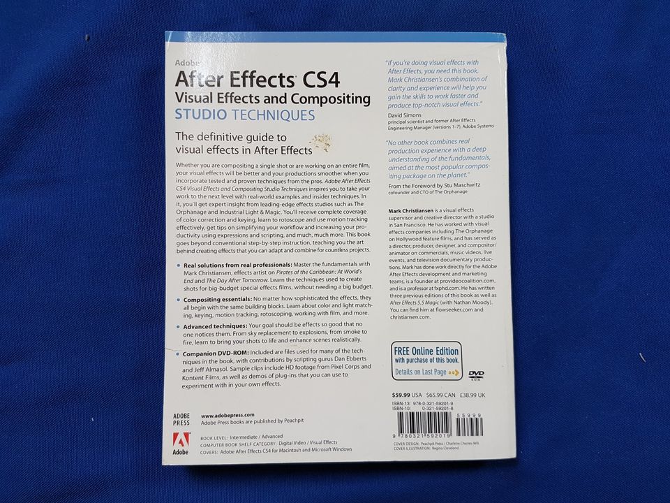 Buch: Adobe After Effects CS4 Visual Effects and Compositing in Mörfelden-Walldorf