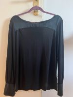 Cinque Shirt Bluse Damen Größe 40 mit Seide schwarz Friedrichshain-Kreuzberg - Friedrichshain Vorschau